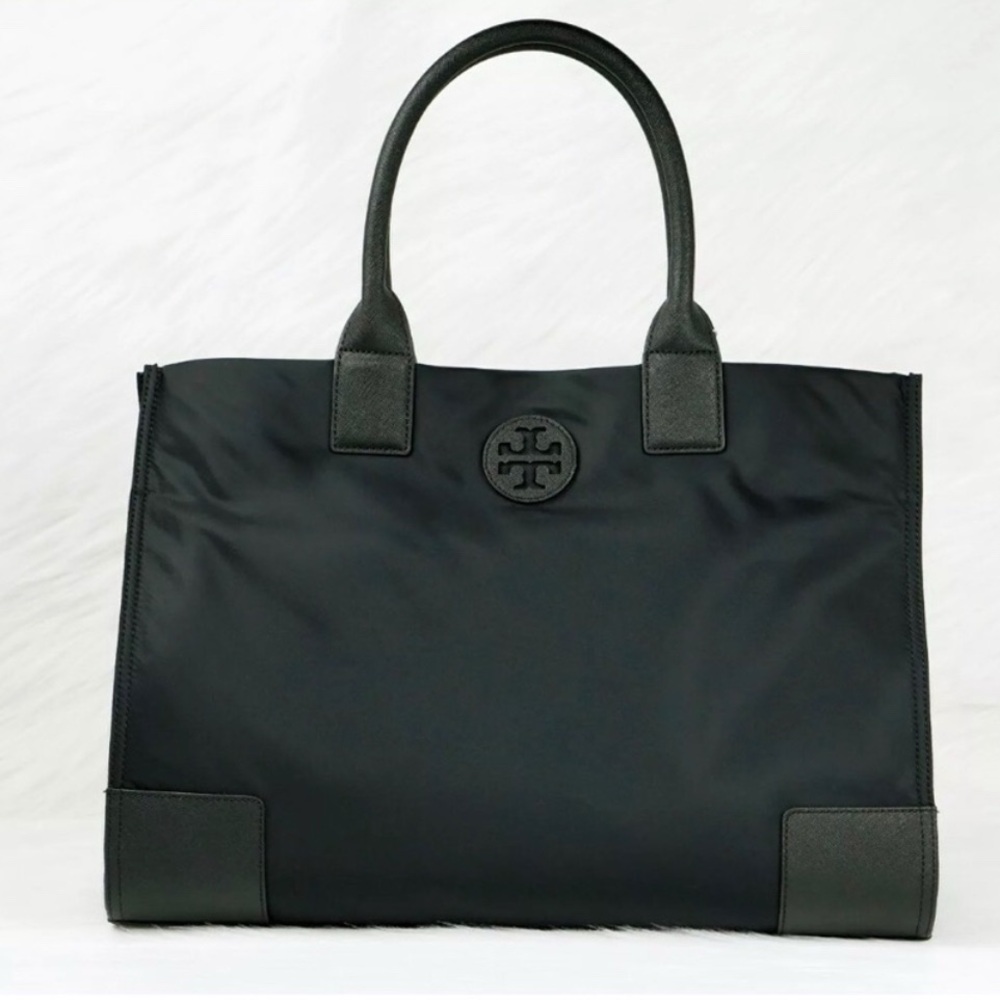 Tory Burch Black Ella Tote